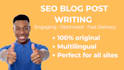 seo blog post writing