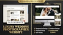 create a stunning website for wedding photographers