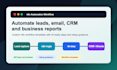 automate your leads, emails, CRM and reports with n8n