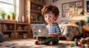 create 3d disney pixar style ai characters and prompts