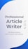 write SEO blog post and article