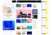 build pop music magazine website design