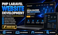 develop a professional PHP laravel website