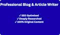 write engaging blog posts, articles