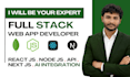 be react js developer next js developer front end and full stack web developer