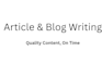 write engaging blog posts and articles