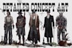 create detailed character concept art