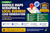 do google maps scraping and local business lead generation