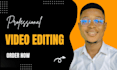 be your professional video editor for youtube, instagram, tiktok reels editor
