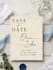 create aesthetic and modern save the date card design