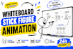 create viral stick figure whiteboard explainer videos