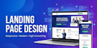 create a responsive landing page