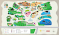 design festival map and custom isometric map for events, resorts, 3d map design