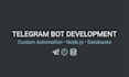 build a custom telegram bot with nodejs and postgresql, mongodb
