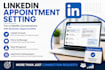 manage linkedin outreach and appointment setting