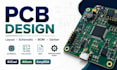 pcb layout design, schematic, bom and manufacturing ready gerber files
