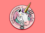 draw high quality unicorn logo with free source file