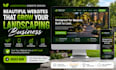create landscaping website lawn care website gardening website wordpress