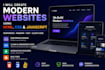 create a responsive website using HTML CSS and javascript
