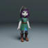 create custom 3d character models for digital use or 3d printing