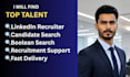source top talent through linkedin and boolean search