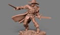 create board game miniature tabletop character stl model and 3d printable figure