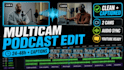 edit your multicam video podcast or interview in 24h