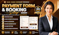 payment form booking  stripe button payment integration paypal square payments