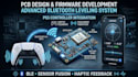 design pcb and develop ps5 controller based bluetooth leveling system
