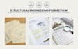 provide structural engineering peer review and calculation review report
