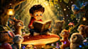 create consistent ai children book illustrations