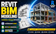 autodesk revit modeling architecture and structural bim 3d cad model services
