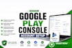 help setting up google play console step by step
