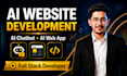 develop ai website development, ai chatbot, ai web app as full stack developer