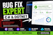 fix bugs in your c sharp and dotnet application