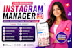 be your social media manager and content creator