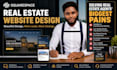 do squarespace website, real estate site and maintenance