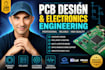 do electronic engineering design, robotics, pcb layout, arduino esp2