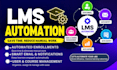 automate learndash elearning website lms website automation with zapier make com