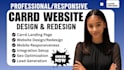 carrd website redesign carrd landing page design carrd website development carrd