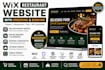 create wix restaurant website with ordering and booking