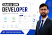 build a custom saas, CRM, erp, and web application