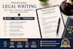 draft contracts, agreements, and legal documents