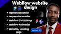 design a modern webflow website, webflow expert, webflow design