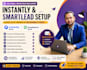 set up instantly or smartlead cold email infrastructure