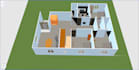 do professional house plan in 3d modeling, rendering
