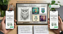 create custom visual branding and artistic graphics