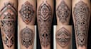 create unique tribal tattoo designs