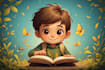 illustrate children books, character illustration
