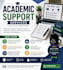 provide academic support, research assistance, proofreading, and reference